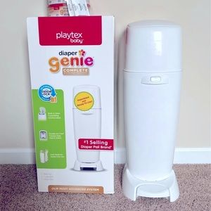 Playtex Diaper Genie Complete with 3 Refills & 2 Carbon Filters
